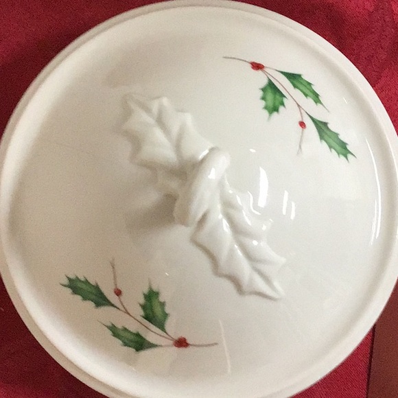 Lenox holiday cookie jar new In original box - Picture 8 of 15